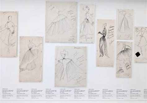 la galerie Dior sketches